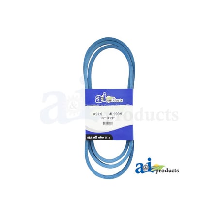 A & I Products Aramid Blue V-Belt (1/2" X 99" ) 15.5" x6" x1.2" A-A97K